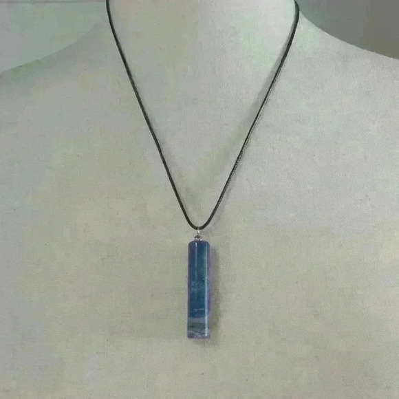 Unknown Jewelry - Sodalite Column Necklace